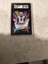2024 topps chrome football future stars autograph keon coleman sgc 10