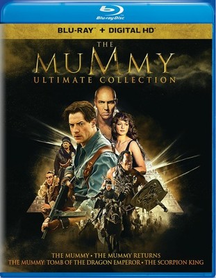 The Mummy Ultimate Collection Blu-ray The Rock NEW