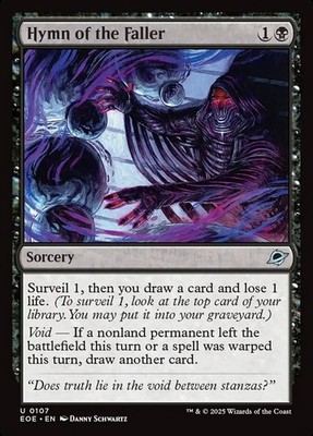 Hymn of the Faller (107) Edge of Eternities EOE MTG Magic