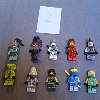 LEGO Ninjago Minifiguren und Teile Konvolut - gebraucht Ninja & mehr