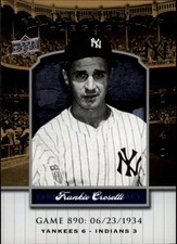 2008 Upper Deck Yankee Stadium Legacy Collection #890 Frankie Crosetti - BB