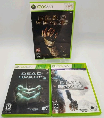 Dead Space Trilogy 1, 2, 3 (Xbox 360) Lot of 3 *CIB* Great Condition* FREE SHIP!