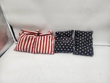 Stars and Stripes - 8 Regulation Cornhole Bags American Flag Bag 7 lbs Quality