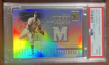 2002 Topps Tribute Bill Dickey🏆Milestone Materials GU Jersey🔥PSA 9🚨Yankees