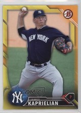 2016 Bowman Prospects Yellow James Kaprielian #BP71 1tr