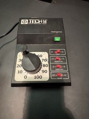 MRC Tech II Loco-Motion 1500 DC Model Train Controller Power Pack Tested Works