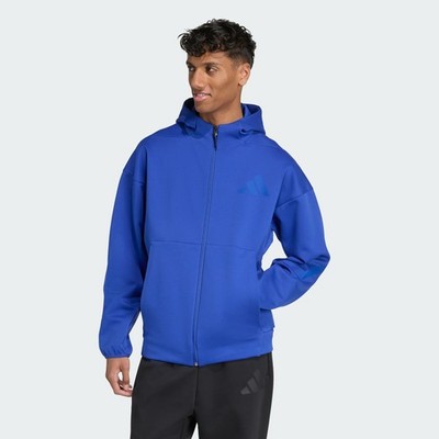 adidas men Z.N.E. Full-Zip Hooded Track Jacket