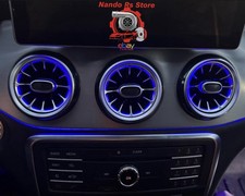 BOCCHETTE LED ARIA CONDIZIONATA 12 COLORI Mercedes-Benz A W176 CLA W117 GLA W156