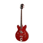 Guild Guitars Starfire I Bass Semi-Hollow Body Double-Cut Bass, Cherry Red