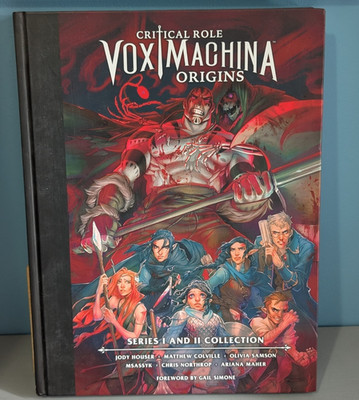 Critical Role Vox Machina Origins Series 1 & 2 Collection Hardcover Dark Horse
