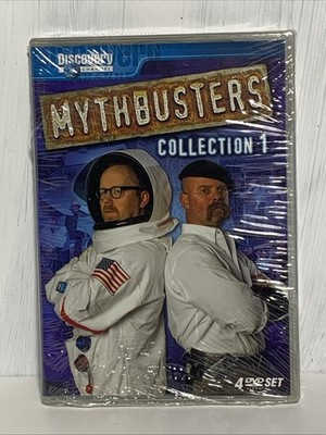 Mythbusters: Collection 1 (4) DVD Set Discovery Channel NEW SEALED
