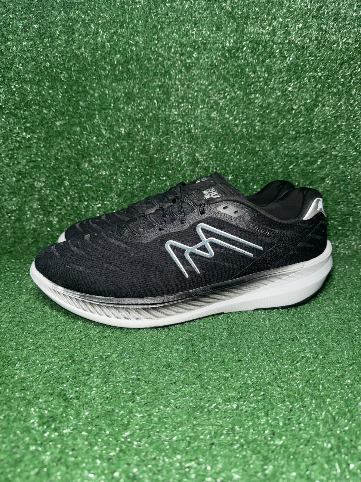 Karhu Fusion 4.0 Men Size 13 F101812 Black White Running Shoes Athletic Sneakers