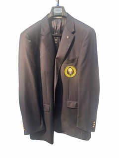 Knights Of Columbus Leonard Logsdail Mens Blazer With Crest & Lapel Pin Made In
