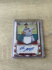 2025 Panini Stars & Stripes - Ethan McElvain #NTS-EM Collegiate Auto Relic /199