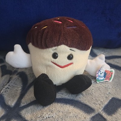Entenmann s Limited Edition Cupcake  with Sprinkles Bean Bag Plush 5''