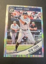 2018 Panini Donruss Optic - Variation Aaron Judge #114 Shock Prizm Batting...