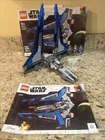 LEGO Star Wars: Mandalorian Starfighter (75316) W/Box & Manual No Minifigures