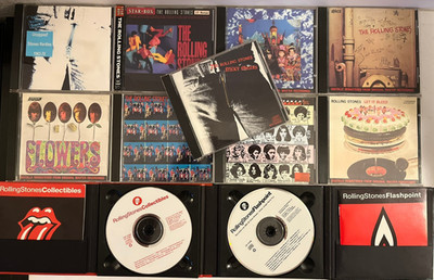 ROLLING STONES Lot (10) (Some Rare!, 2 From Japan) - Compact Disc CD - EX