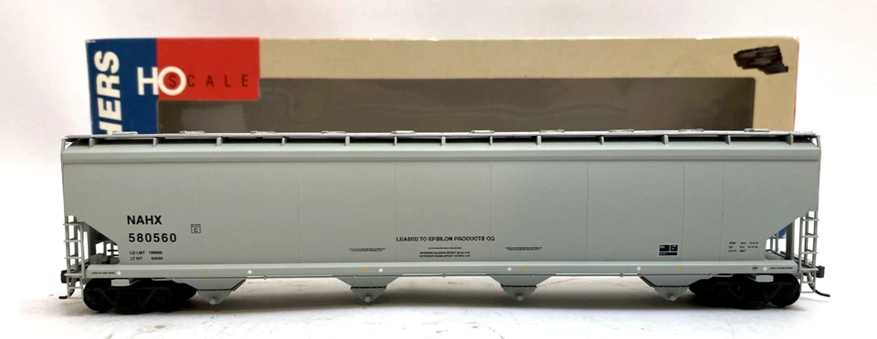 Tolva de plástico Walthers #932-7158 HO NAHX GE Railcar National 6200 #580560 NUEVO Foto 4 de 4