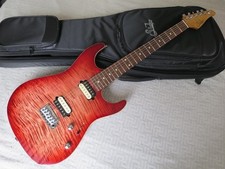 Suhr Standard Plus RR Electric Guitar Faded Trans Wine Red Burst New Unused