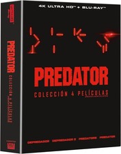 Predator 4-Movie Collection 4K Ultra HD Blu-ray Box Set Spanish Import Sealed
