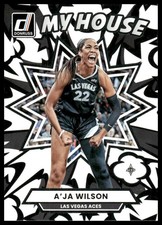 A'ja Wilson 2025 Donruss WNBA #5 My House Las Vegas Aces
