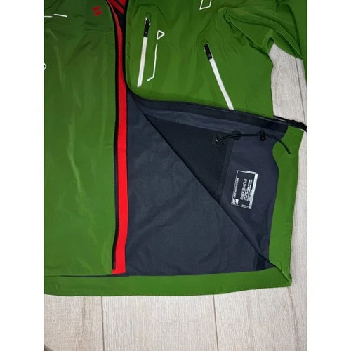 NWOT Mountain Force Mens Ski Shell Jacket Green Waterproof Hooded EU50 US Medium image 5