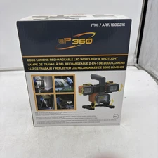 SIRIUS 2000 Lumens Rechargeable LED Worklight Spotlight NEW EP360 6062