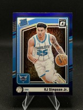KJ Simpson Jr 2024-25 Panini Donruss Optic - Rated Rookie #294 Purple Prizm (RC)