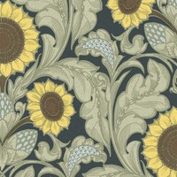 Lb25152-Off The Wall Llb Florale Gelbe Galerie Tapete