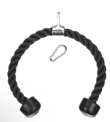 #ad Tricep Rope Cable Attachment Pull Down Press Back Gym Exercise Multi Gym Hook $16.99