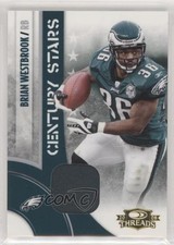 2008 Donruss Threads Century Stars Materials 227/250 Brian Westbrook #CS-9 04uj