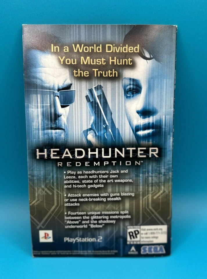 Sega Nightshade  (Sony PlayStation 2, 2004) PS2 (MANUAL & DISC) - Image 4 of 4