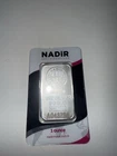 nadir 1 oz silver bar