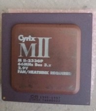 Cyrix CPU MII -300 GP 66mhz bus 3.5x2.9v