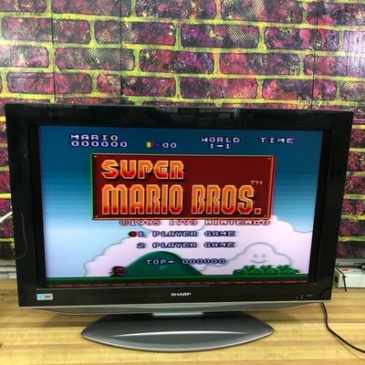 Sharp LC-32SH12U 32'' LCD TV for Retro Gaming 720p Component/S-VIDEO/HDMI/VGA