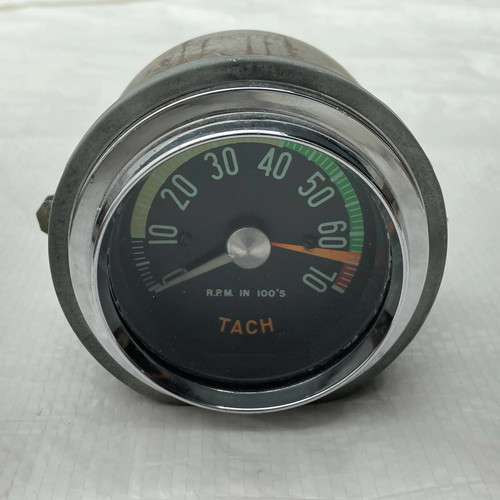 1961 1962 Chevrolet Corvette Tachometer C1 Tach 6500 Redline in Dash Assembly