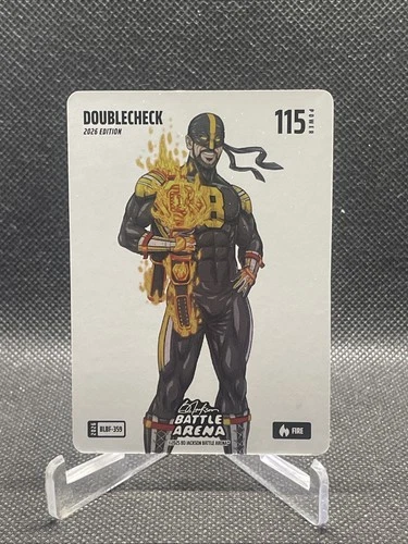 2026 Bo Jackson Battle Arena DOUBLECHECK Aaron Rodgers Blizzard Battlefoil Fire