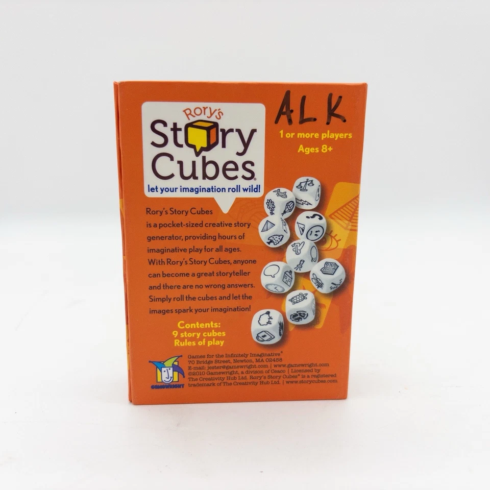 Rory's Story Cubes Cooperative Creative Storytelling Dice Game ▪︎ New Opened  - Image 3 of 4