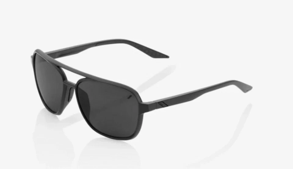 100% KASIA Aviator Round Brille Matte Schwarz - Bild 1 von 1