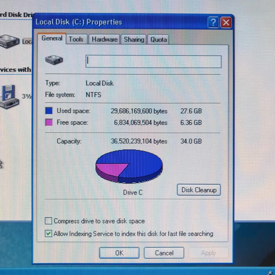 Dell Dimension 3000 PC Retro Gaming Pentium 4 2.80GHz 1.25GB RAM Windows XP Pro - Image 4 of 4