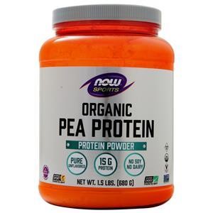 Now Organic Pea Protein Unflavored 15 lbs 5390₽