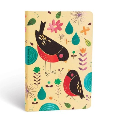 Mother Robin (Tracy Walker's Animal Friends) Mini Lined Hardcover Journal...
