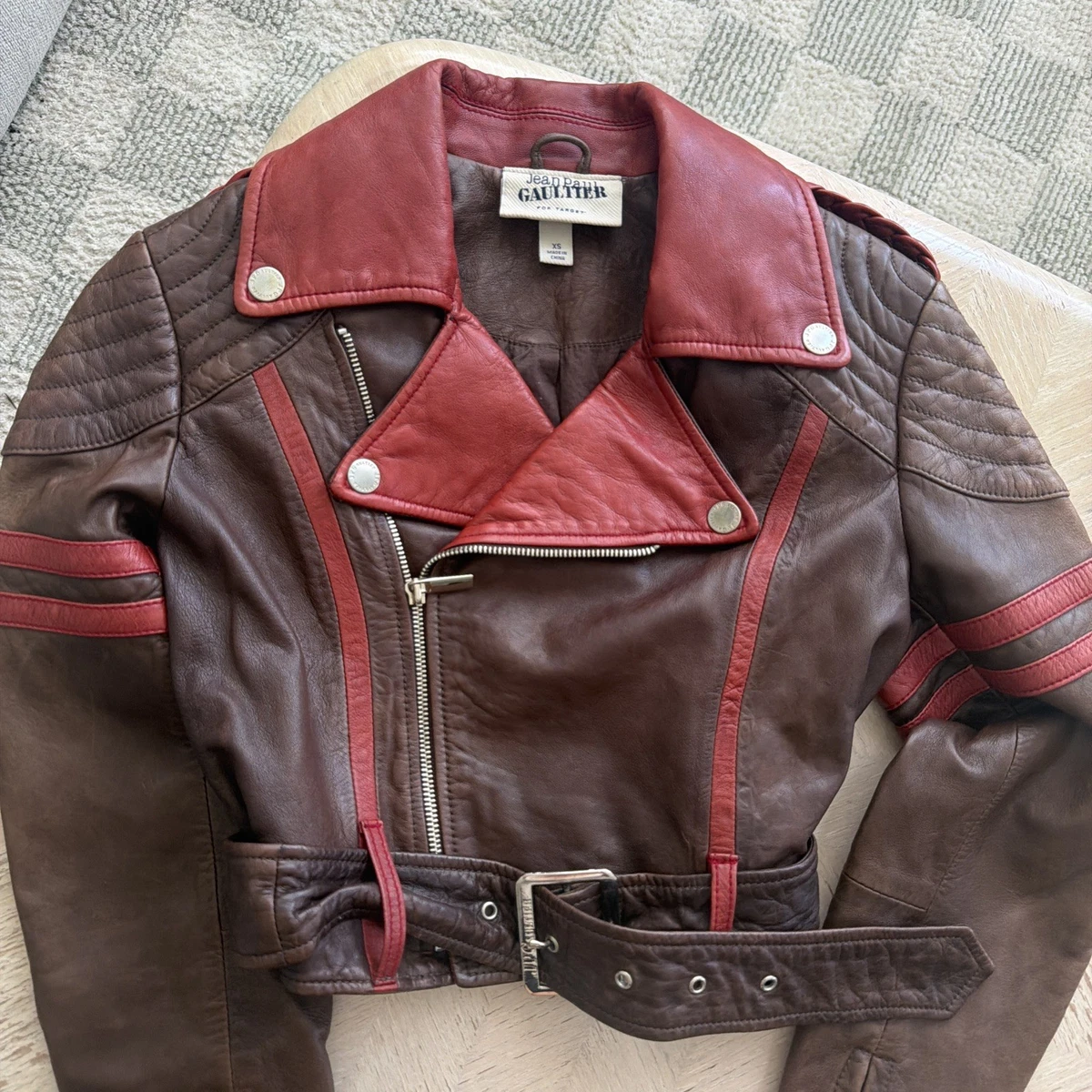 Jean Paul Gaultier Leather Outer Shell Coats, Jackets & Vests for