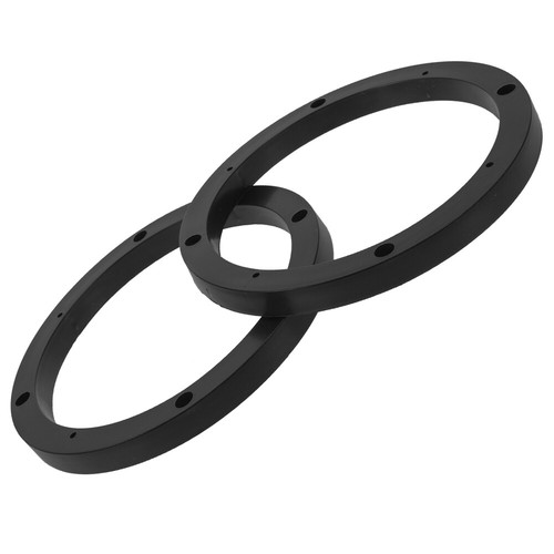 Adaptador espaciador anillos de montaje de altavoces de puerta de coche 2 piezas 6,5 pulgadas - Imagen 2 de 4
