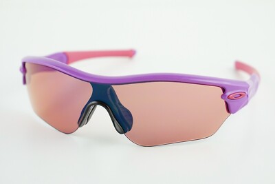 OO9184-17 Oakley RADAR EDGE Helio Purple/G30 Iridium Sunglasses