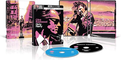 [Preorder 14/04/25] DIRTY HARRY 4K UHD + Blu-ray Limited Edition Steelbook