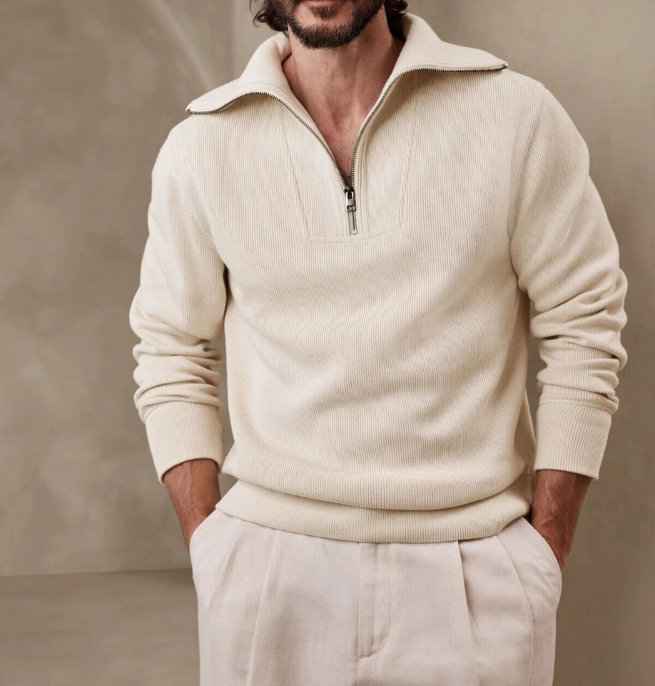 BANANA REPUBLIC Costilla Francesa Media Cremallera #734153 Foto 3 de 4