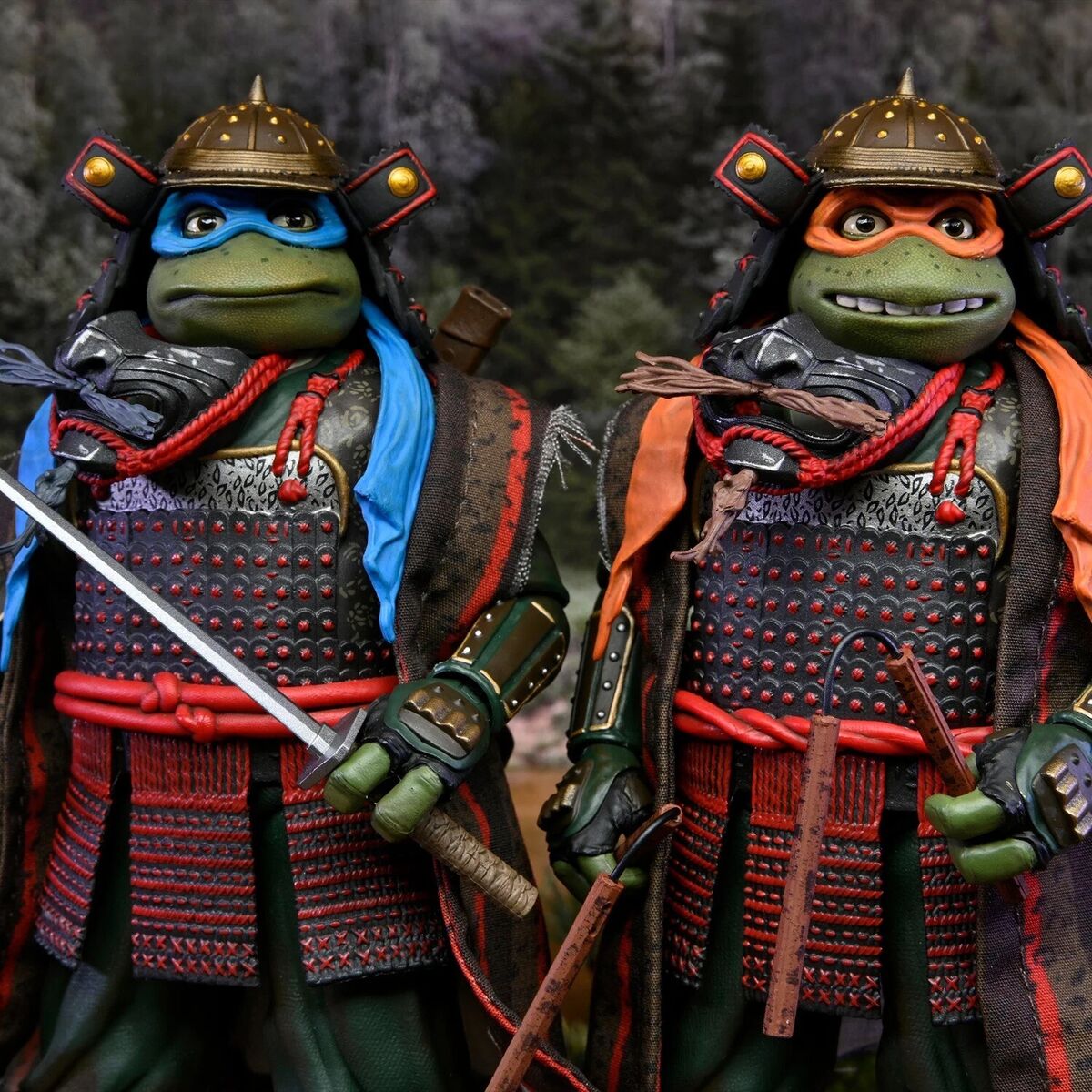NECA TMNT Teenage Mutant Ninja Turtles 3 Samurai 4Pack NECA TMNT Teenage Mutant Ninja Turtles 3 Samurai 4Pack