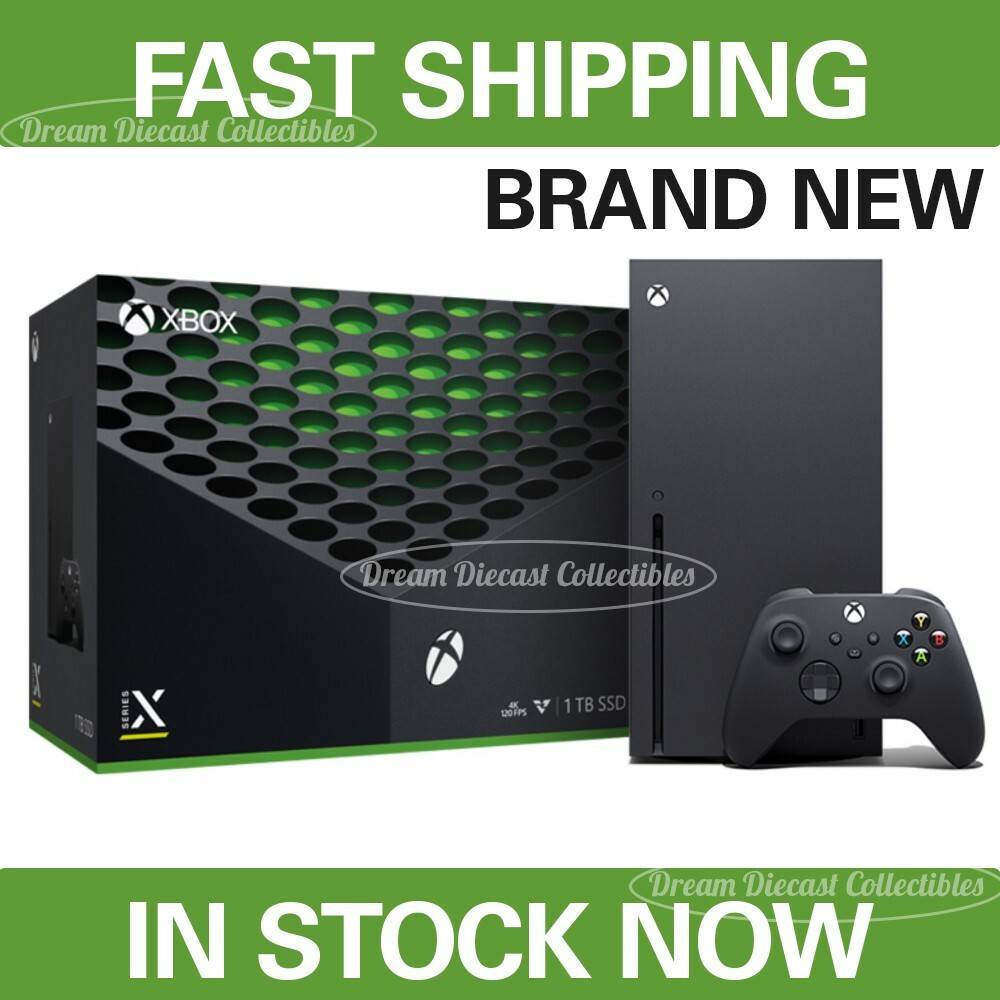 NEW MICROSOFT XBOX SERlES X 1TB SSD VIDEO GAME CONSOLE IN STOCK